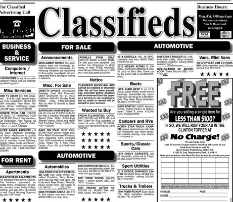 classified ads